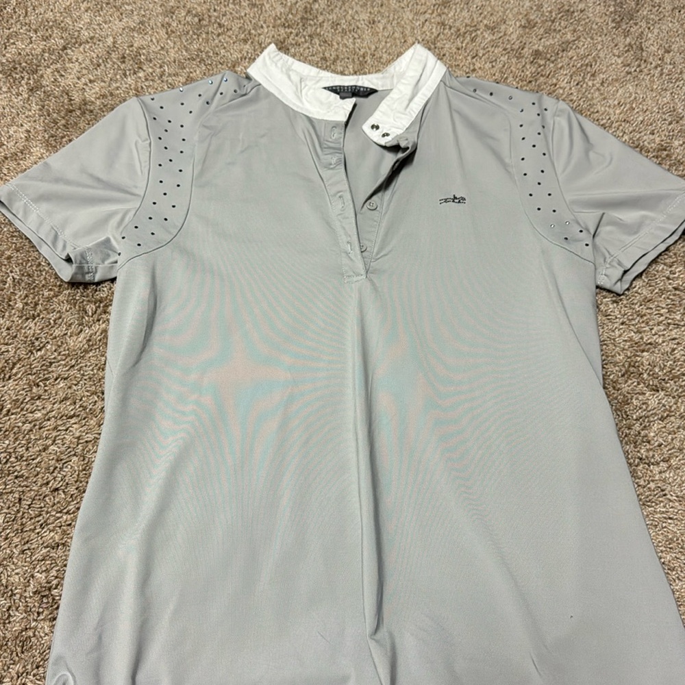 Schockemohle show shirt size LARGE good condition sparkle
